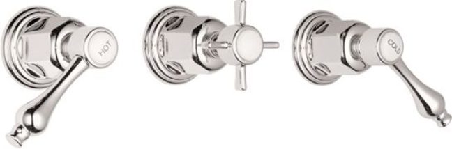3 Handle Tub And Shower Trim Only To, Three Handle Bathtub Faucet Set