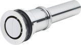 ZeroDrain® Pop-Down Style Lavatory Drain Completely Finished with 2-1/4" Diameter Flange